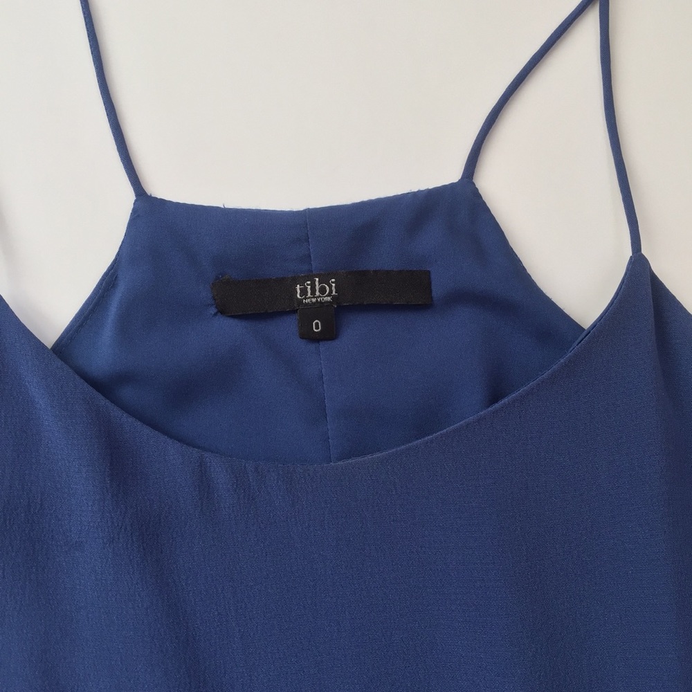 Tibi Silk Ruffle Cami - Picture 4 of 8